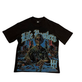 Life Hustlers Blue Rider Graphic Tee