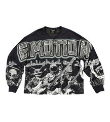 Mixed Emotions Astro L/S Tee Black